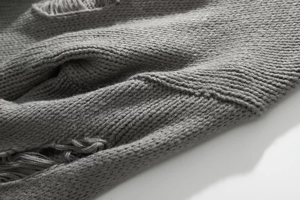 Black Red Striped Sweaters Washed Destroyed Ripped Sweater Men Hole Knit Jumpers Men Women Oversized Sweater Harajuku - Image 43