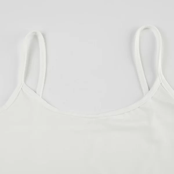 Darlingaga Strap Casual Solid Skinny Women Camis Tops Short Korean Style Homewear All-Match Summer Cropped Top Mini Streetwear - Image 17