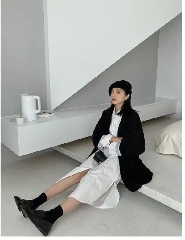 Women's Large Blazer Coats Spring Autumn Fashion Korean Version Loose Top Coat Office Work Clothes Grace Fall Jacket for Women - Image 30