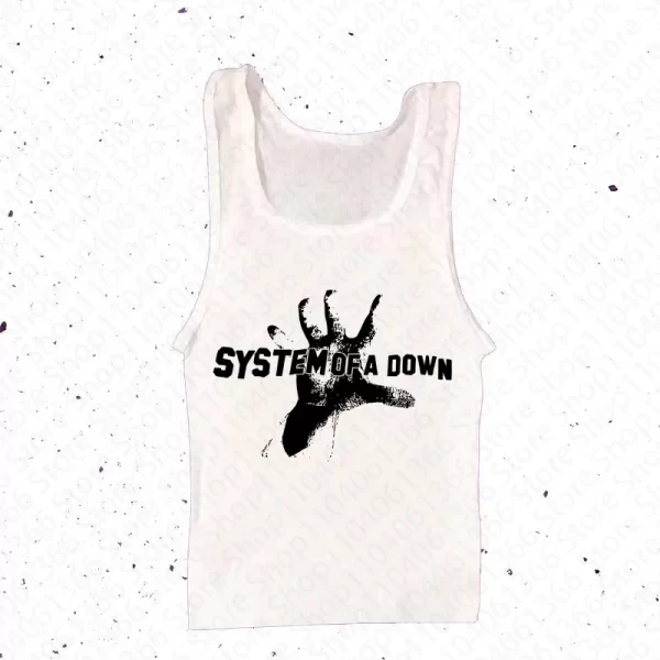 Y2k style graphics Gothic Emo Punk Figur Stree Camisole Top Grunge Crop Top Vintage Gothic Women Corset Summer Tank Top Baby Tee - Image 6