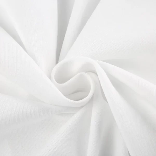 Bandage Folds Square Collar Crop Top Women Fairycore y2k White T Shirts Basic Knitted Elegant Tees Vintage 2000s Clothing - Image 26