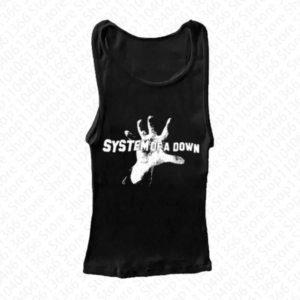 Y2k style graphics Gothic Emo Punk Figur Stree Camisole Top Grunge Crop Top Vintage Gothic Women Corset Summer Tank Top Baby Tee - Image 3