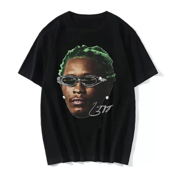 Summer Fashion T-shirt Rapper Tupac Top Hip Hop Street Wear Oversized Short Sleeve T shirt Men's And Women's Tshirts - Image 6