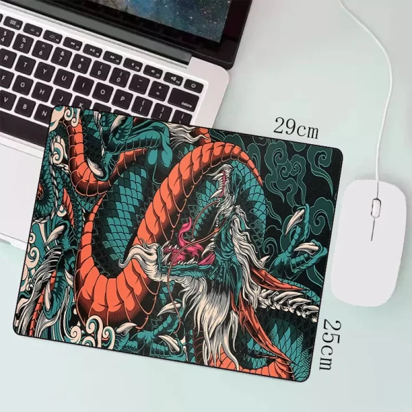 Japanese Dragon Large Gaming Mousepad XXL Keyboard Gamer Mouse Pad on The Table Speed Desk Mat Anime 900x400 700X300 Mouse Mats - Image 5