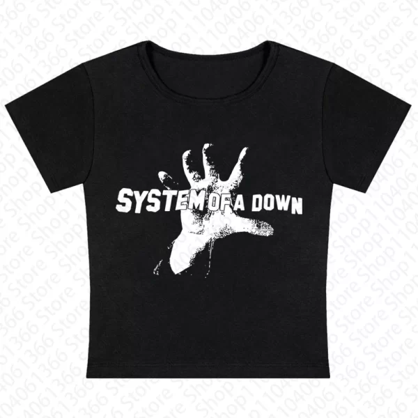 Y2k style graphics Gothic Emo Punk Figur Stree Camisole Top Grunge Crop Top Vintage Gothic Women Corset Summer Tank Top Baby Tee - Image 4